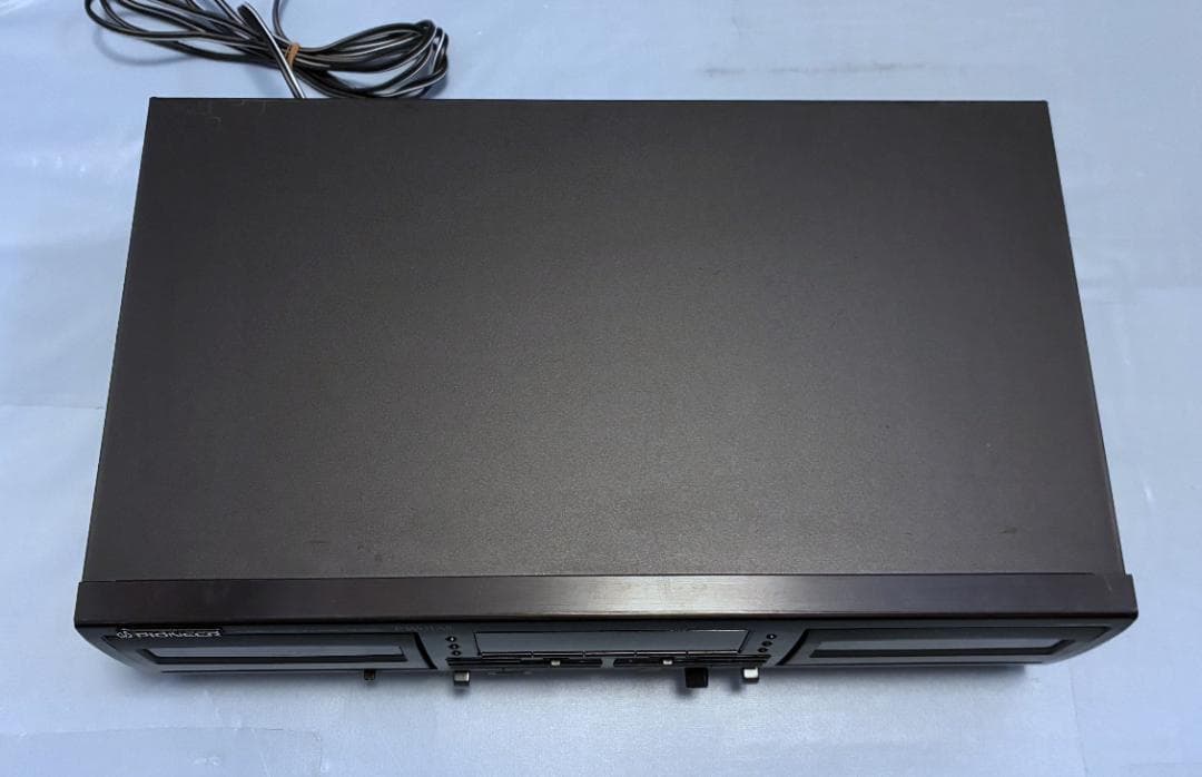 【動作OK】　ダブルカセットデッキ　PIONEER　パイオニア　T-W01AR