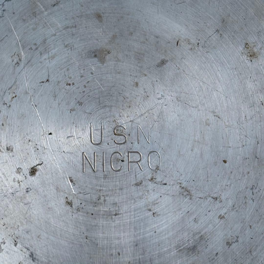 アンティーク雑貨 USA VINTAGE 1940s US NAVY Milk Pot