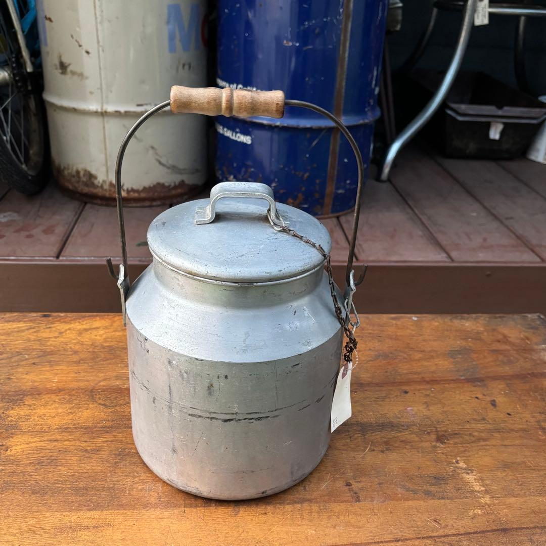 アンティーク雑貨 USA VINTAGE 1940s US NAVY Milk Pot