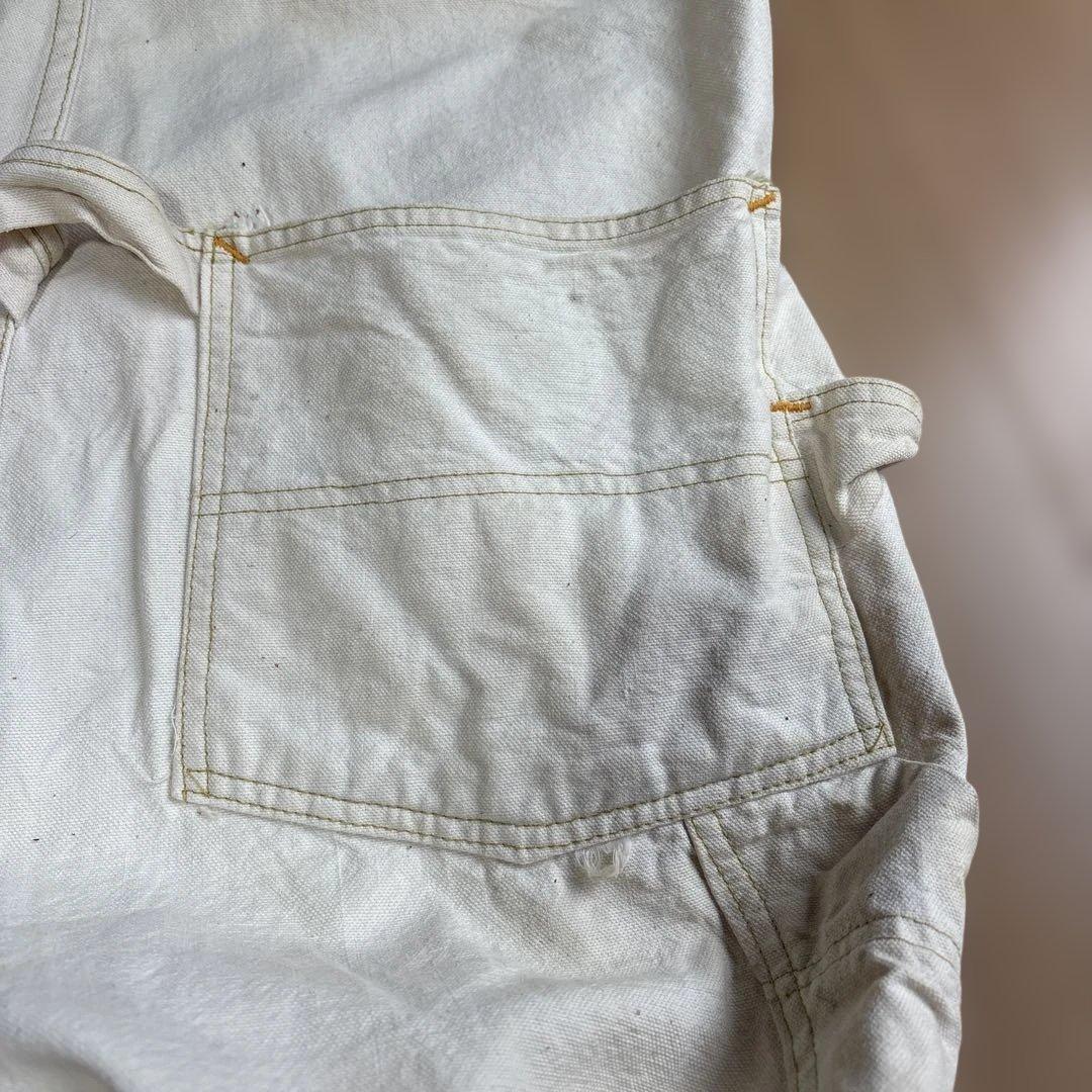 【40s⭕️】 CANT BUSTEM オーバーオール　エプロン　ダブルニー