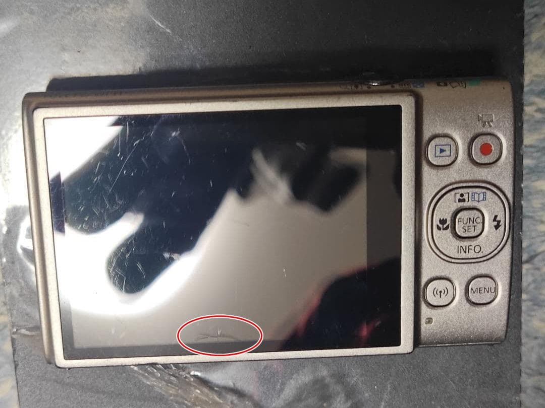 Canon IXY650 使えますがジャンク扱い コンパクトデジタルカメラ