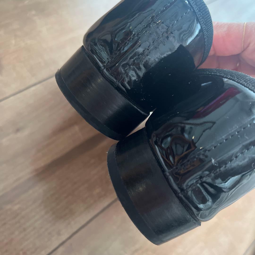 Repetto ブラック ローファーマイケル 38