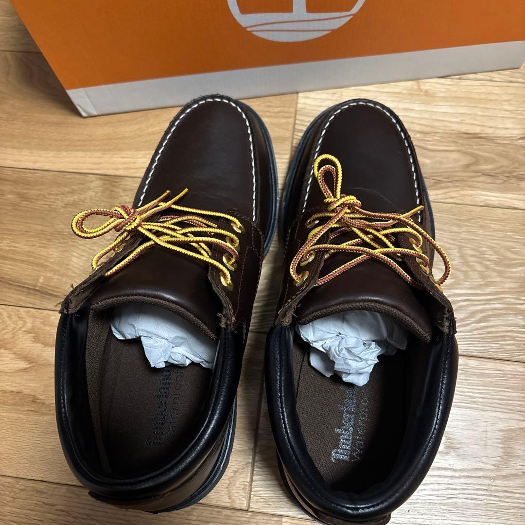 Timberland ブラウンレザーシューズ
