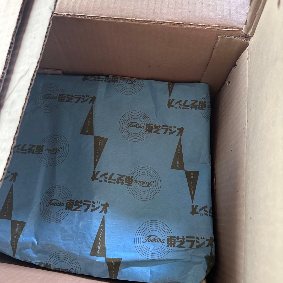 昭和レトロ　真空管ラジオ　稼働しました 元箱付　希少