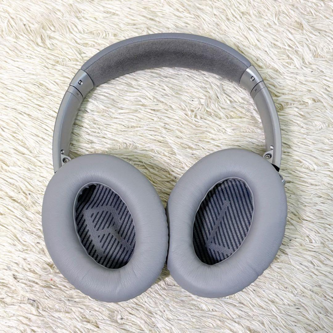 【希少】BOSE クワイエットコンフォート 35 Ⅱ ヘッドフォン シルバー