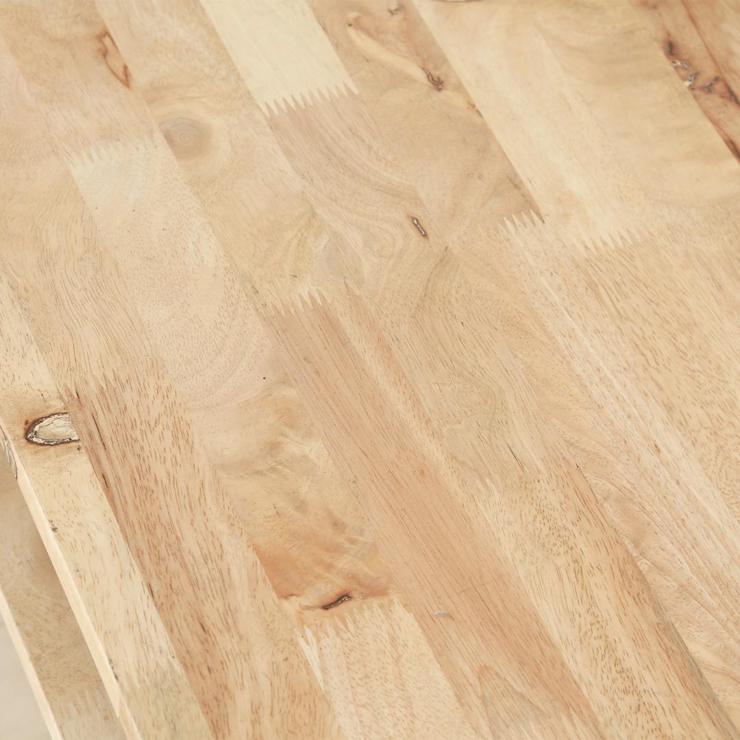 伸縮回転式テレビボード/ローボード 幅103～166 ナチュラル 天然木