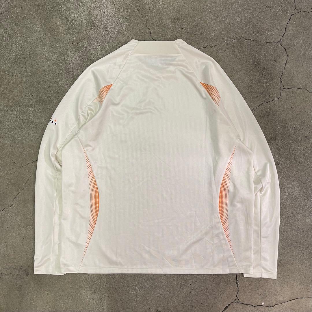 ウェア FCRB AUTHENTIC L/S GAME SHIRT OFF WHITE