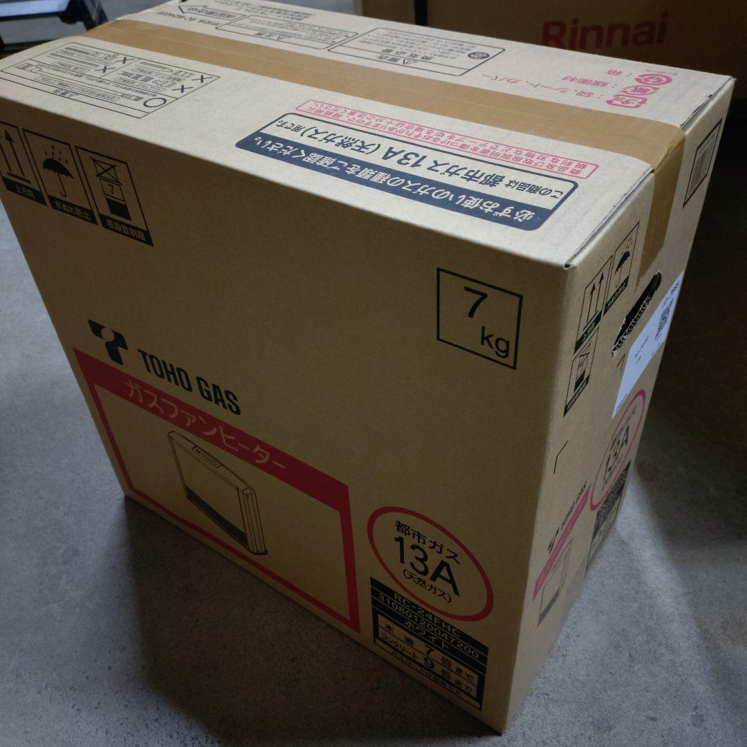 TOHO GAS ガスファンヒーター RC-24FHC