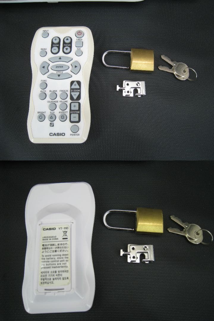 投映15型～300型　モバイルサイズ プロジェクター　CASIO　XJ-A141