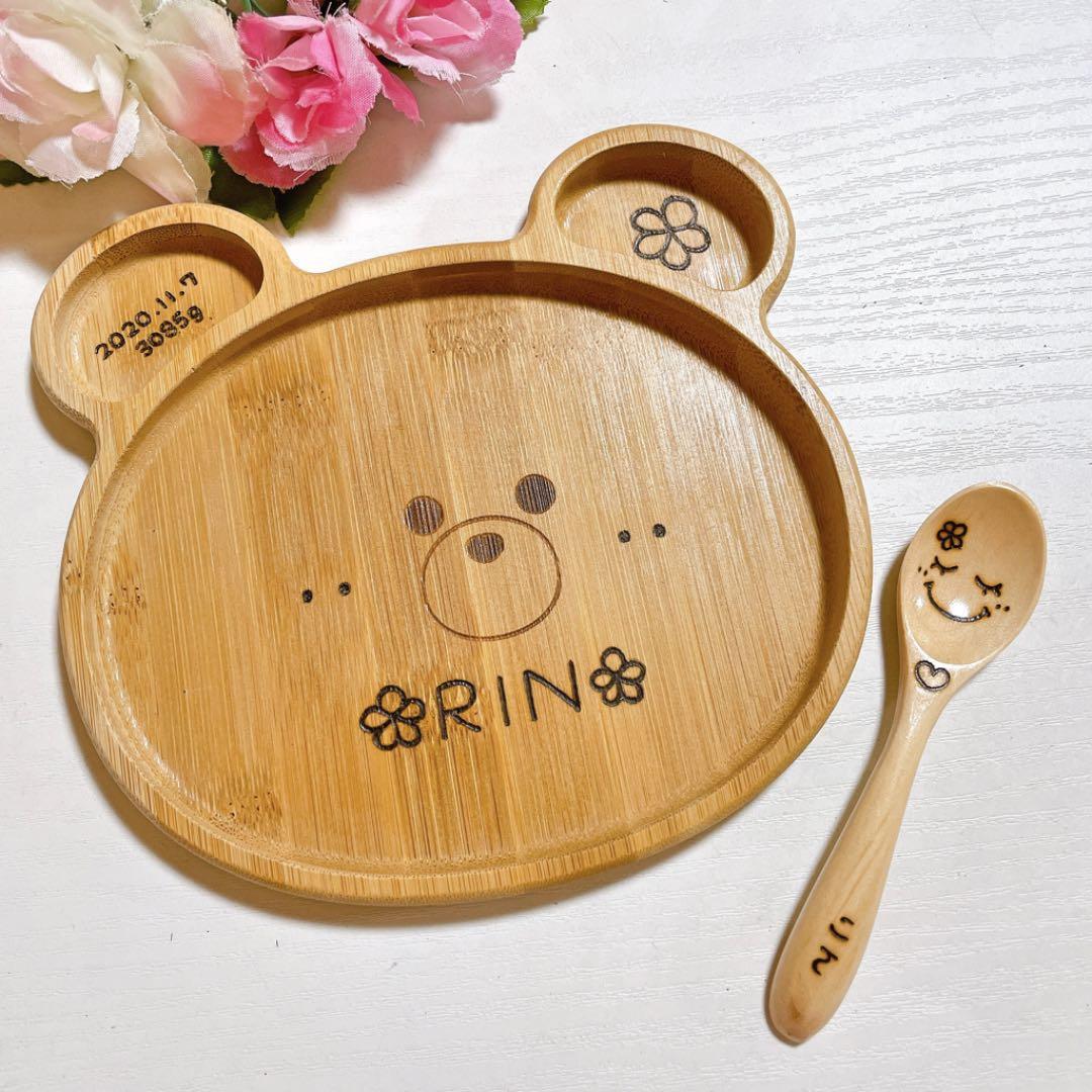 確認♡画像3枚♡お椀♡ミニクマちゃん♡スプーン♡お箸♡オーダー受け付け