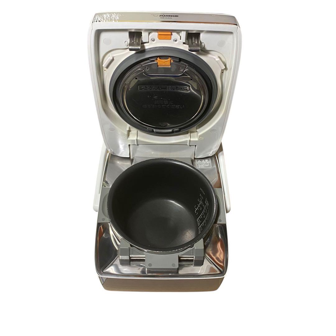 象印 炎舞炊き NW-KA10 圧力IH炊飯ジャー 5.5合炊き 2018年製