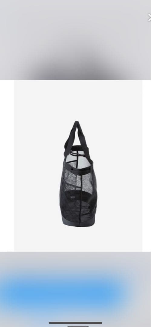 THE NORTH FACE グラットンメッシュトートバッグM ブラック