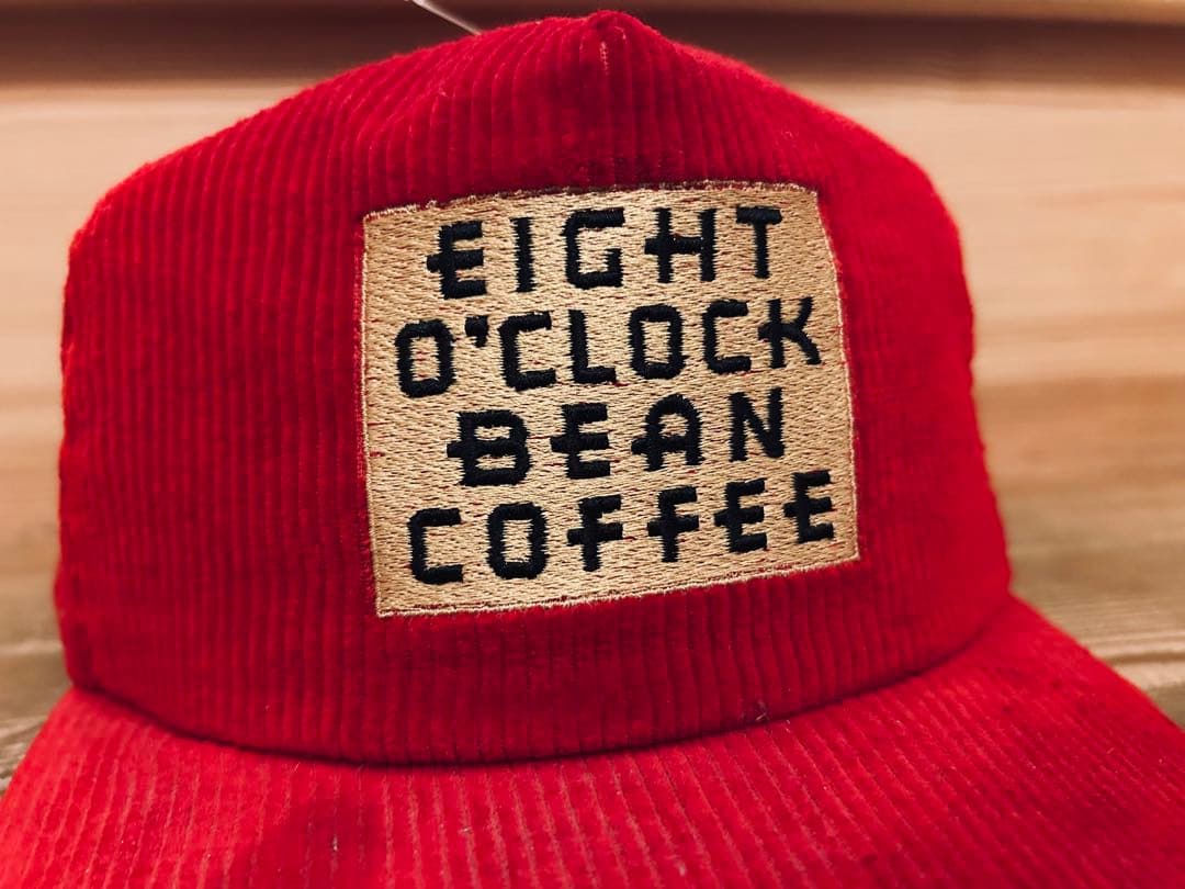 キャップ 帽子 80s EIGHT OCLOCKBEAN COFFEE 極美品