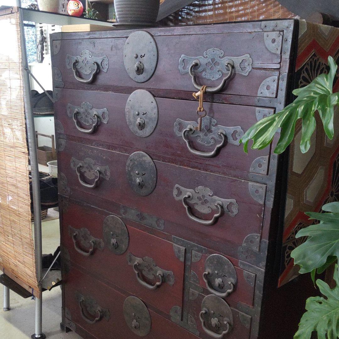 箪笥  骨董品