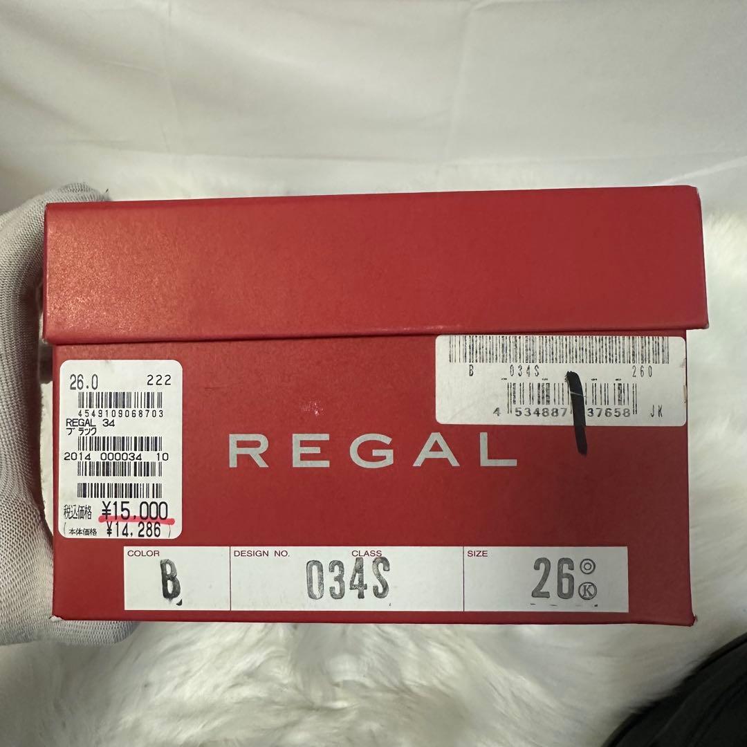 リーガル　Uチップ　レザー　革靴　ドレスシューズ　ビジネスシューズ　26.0cm