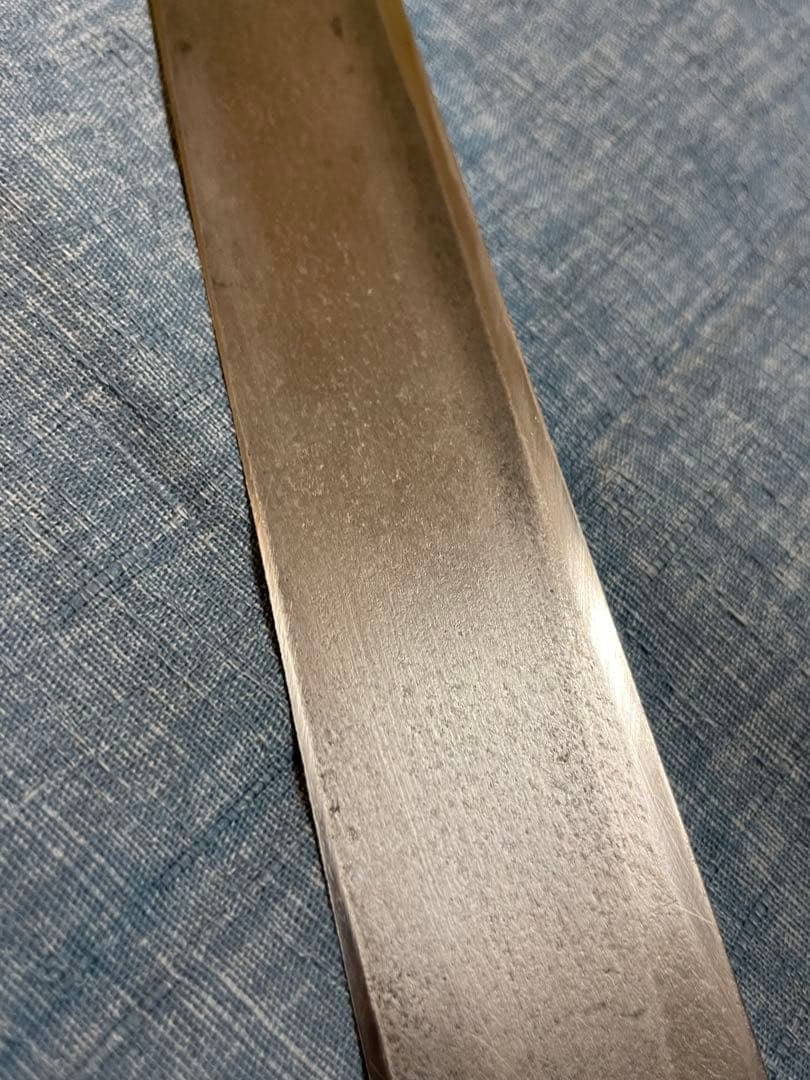 堺　泉州源菊虎　極上本鍛錬　水牛柄　尺　柳刃包丁　28センチ　ヴィンテージ