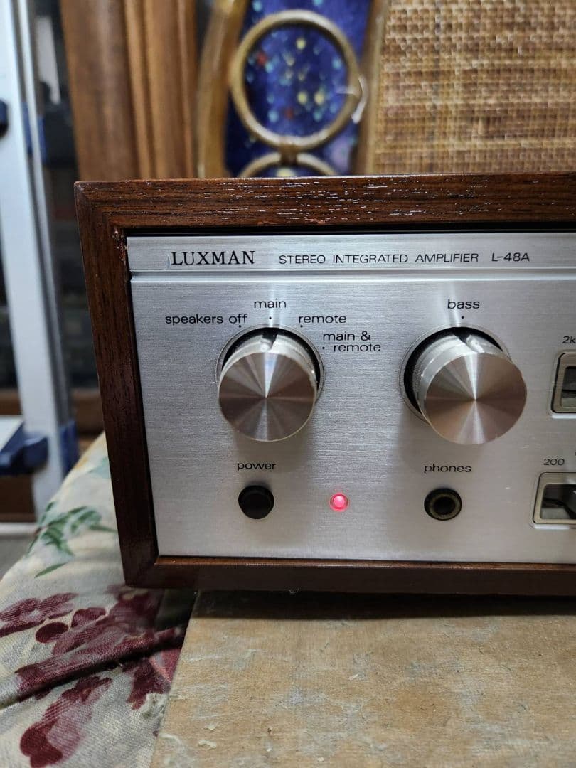 庄田　極上完動超美品！LUXMANプリメインアンプL-48A