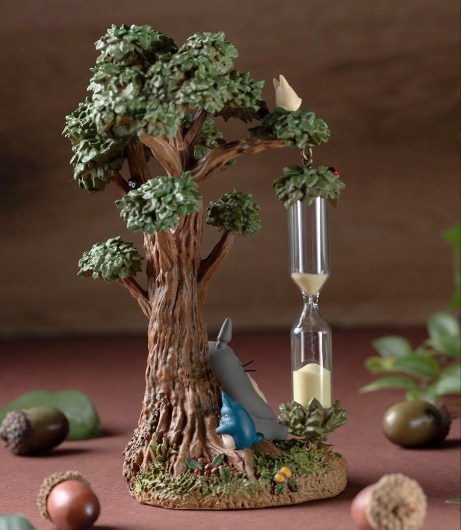 となりのトトロ ジオラマ砂時計〈クスノキとトトロたち〉