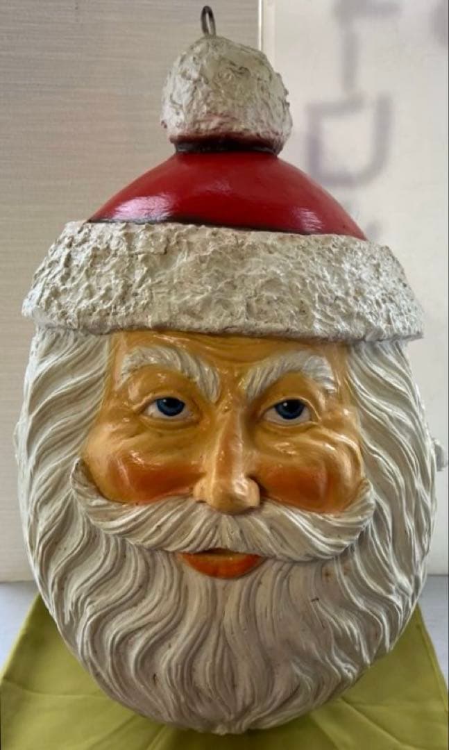 〈クリスマス〉3つの顔のサンタクロース置物　フィリピン　クリスマス　置物　珍品