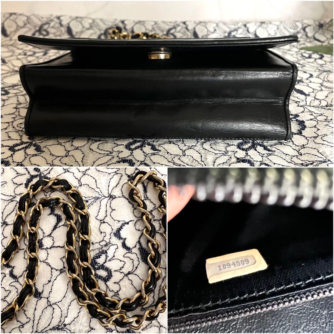 【のこぎり】CHANEL チェーンショルダーバッグ マトラッセ