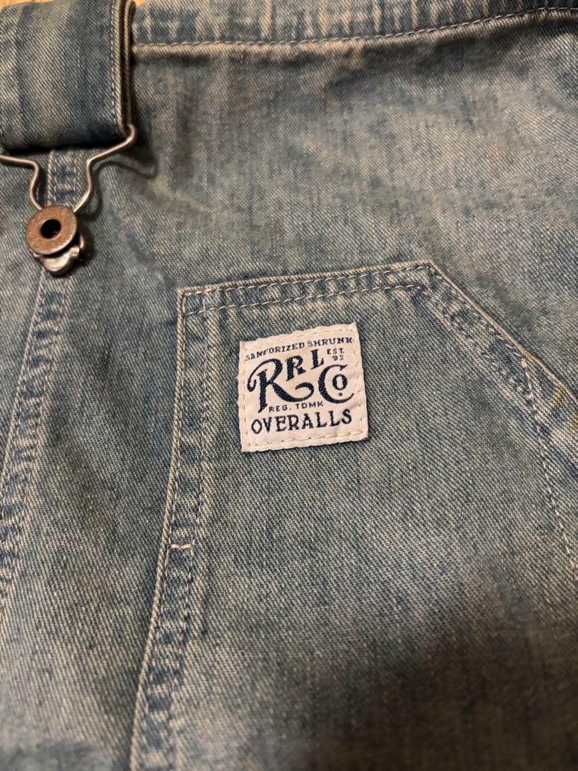 RRL / ダブルアールエル Antony ショルダー バッグ 藍染め デニム