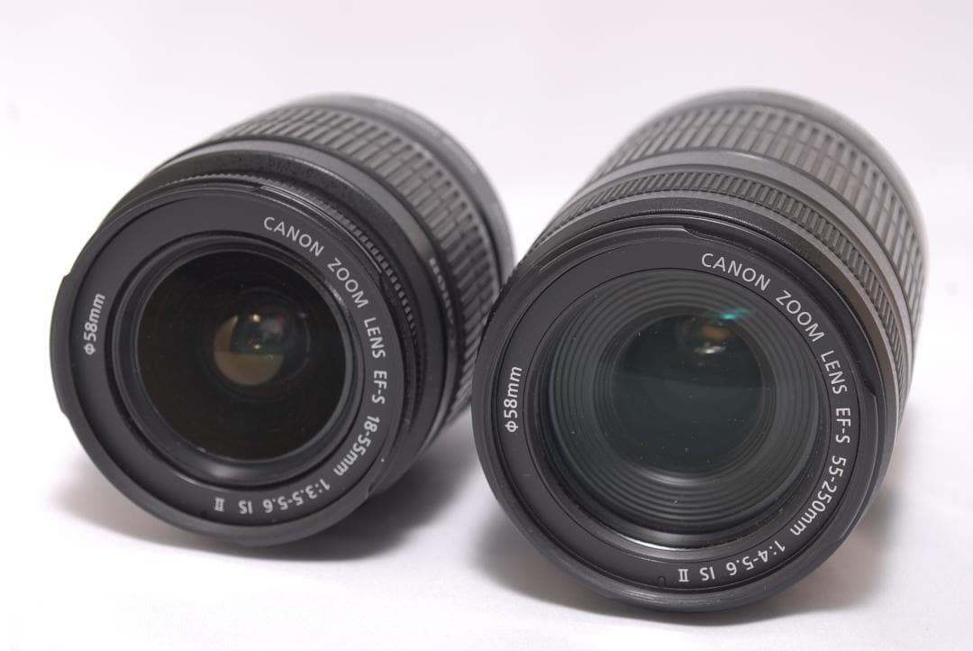 ⭐すぐ始めれる　付属品多数⭐Cannon kiss X5 ダブルレンズセット