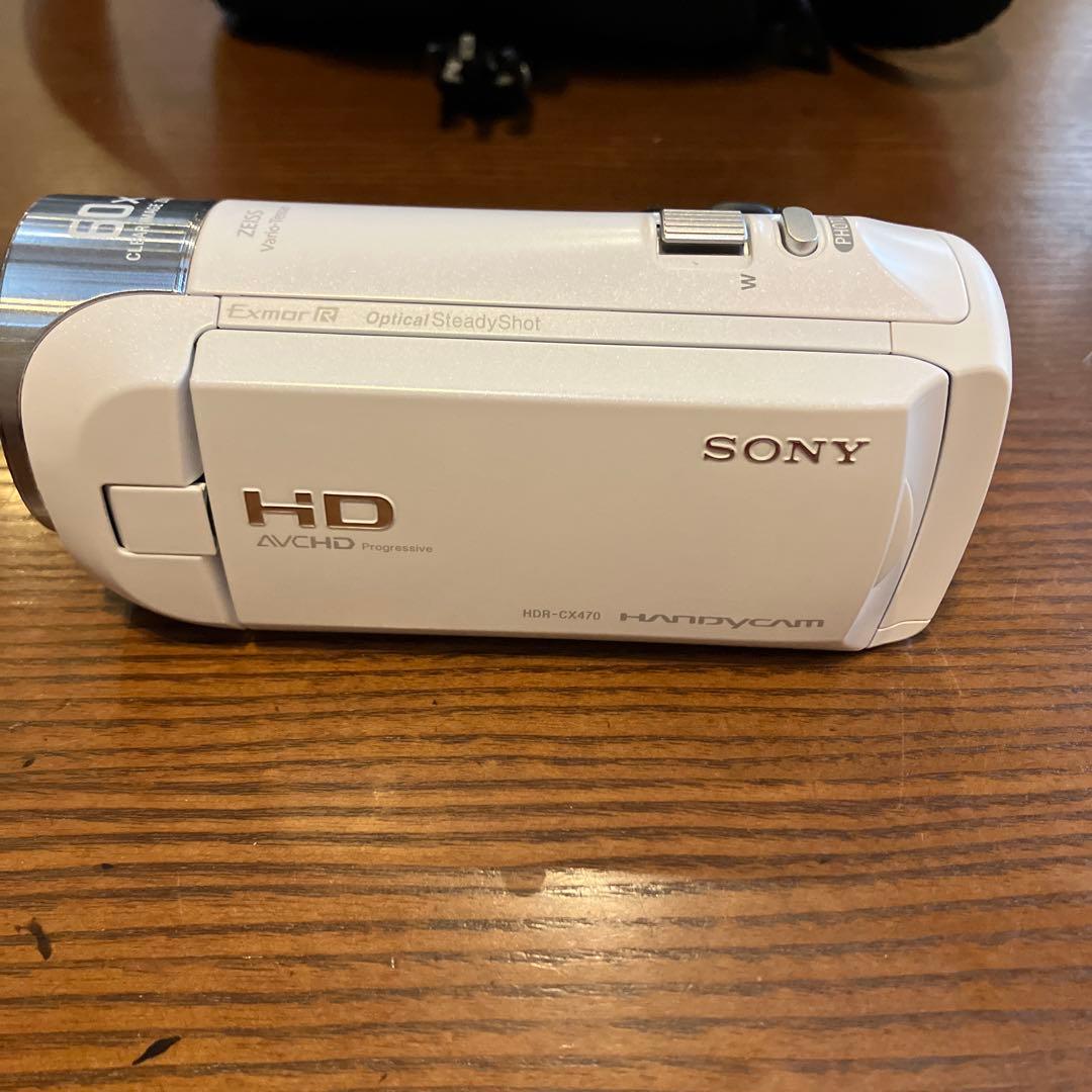 SONY HDR-CX470 ビデオカメラ　ケース　メモリカード　ソニー