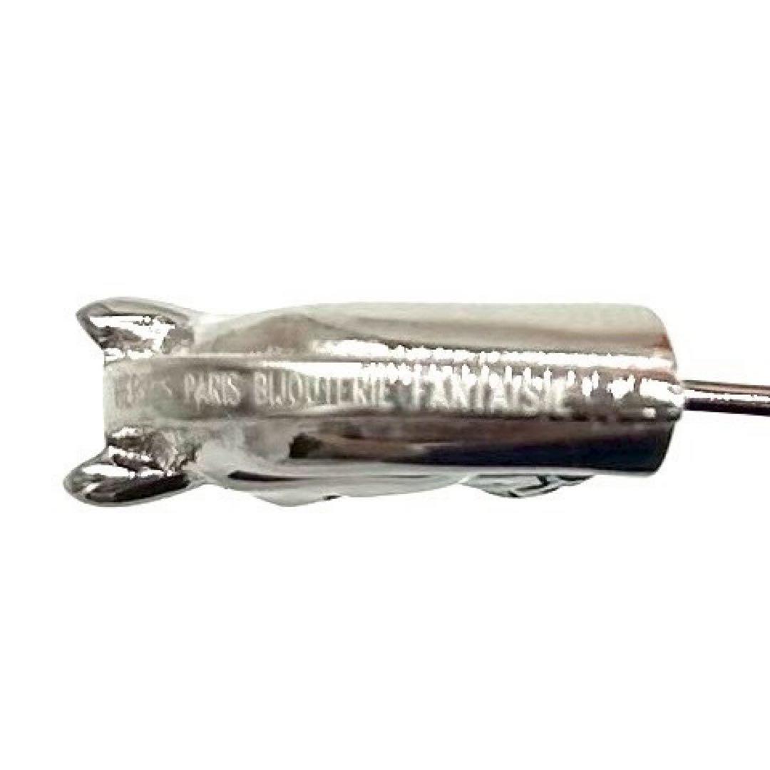 【美品】HERMES エルメス ピンブローチ 馬 ホース シュバル シルバー