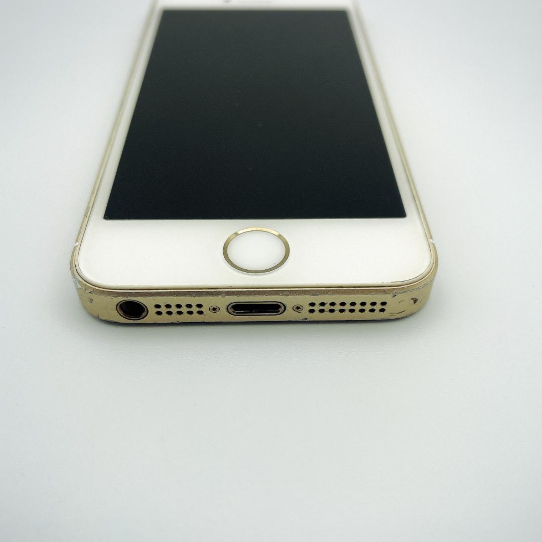 【良品】iPhone SE ゴールド 128GB simフリー