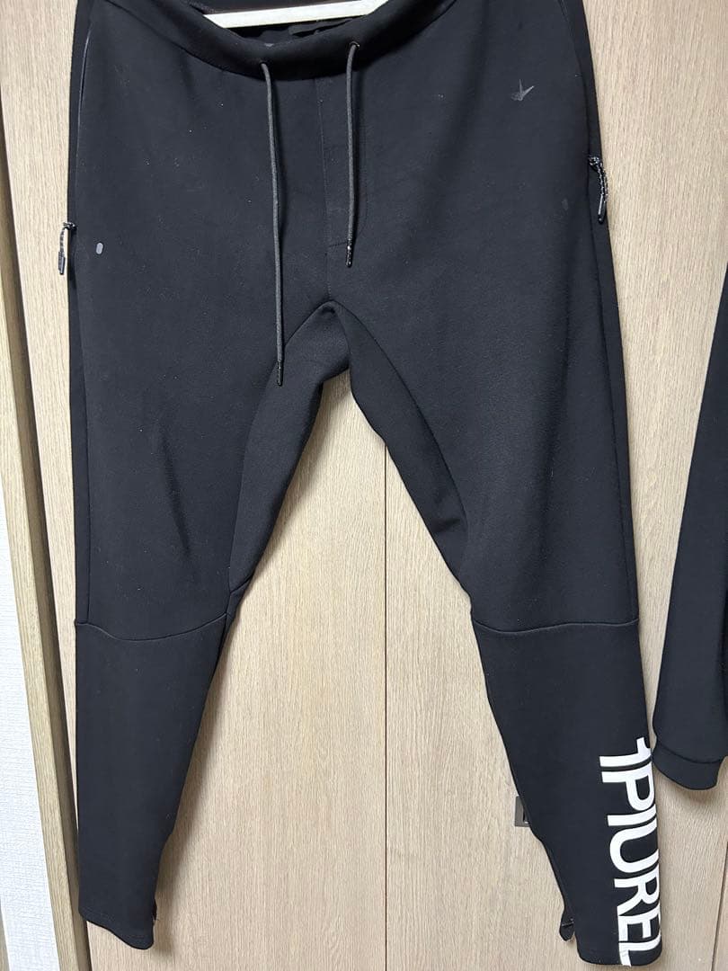 1PIU1UGUALE3 RELAX セットアップ スウェット ブラック L