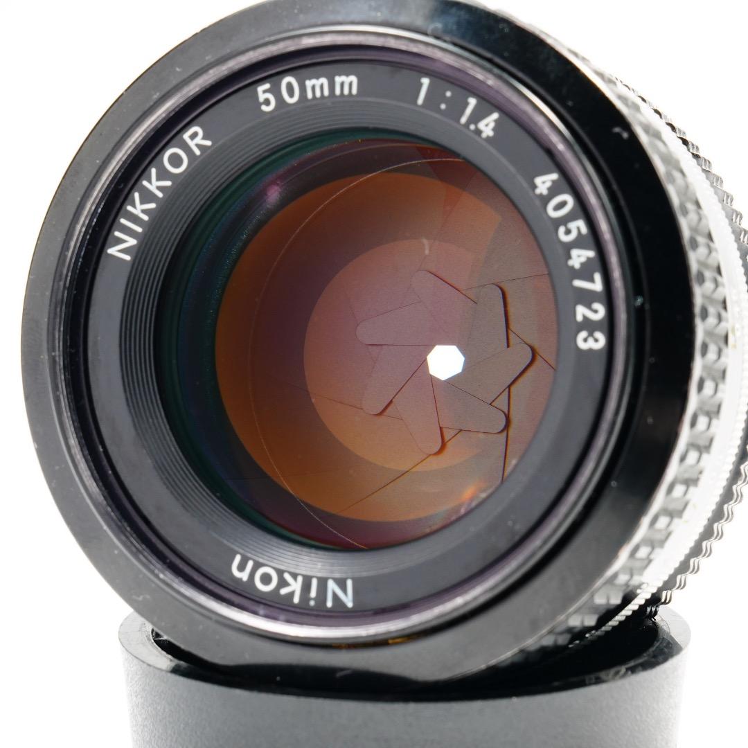 【極美品】動作◎ ニコン　Ai Nikkor 50mm F1.4 723