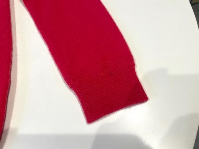 パーリーゲイツ PEARLY GATES　カシミヤ セーター　ピンク 0 S