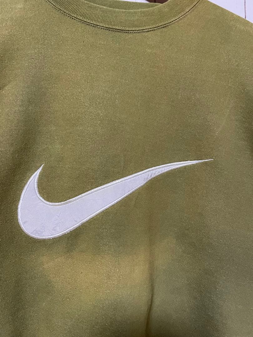 USA製 80〜90's NIKE 銀タグ　 鬼フェード　スウェット