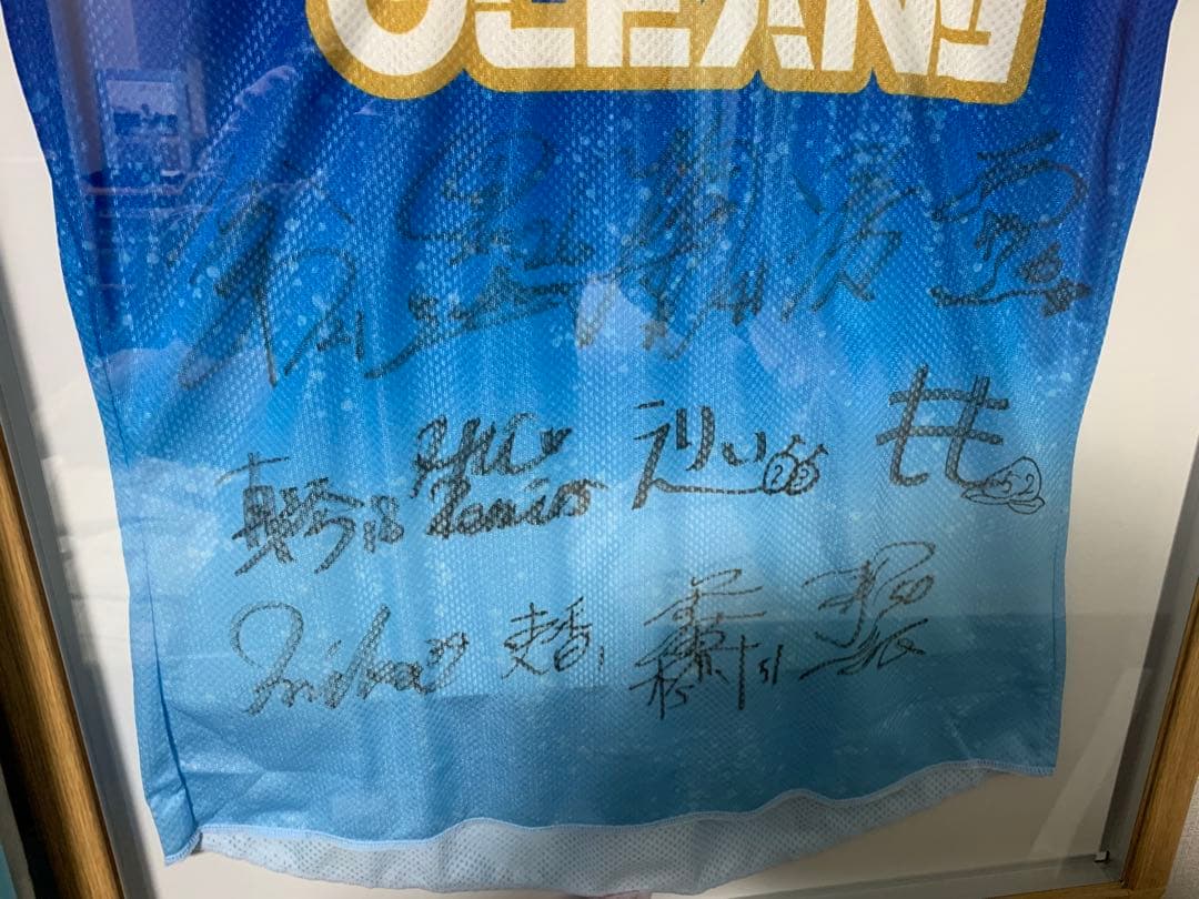 淡路ブレーブオーシャンズ　直筆サインユニフォーム　創設時　女子野球