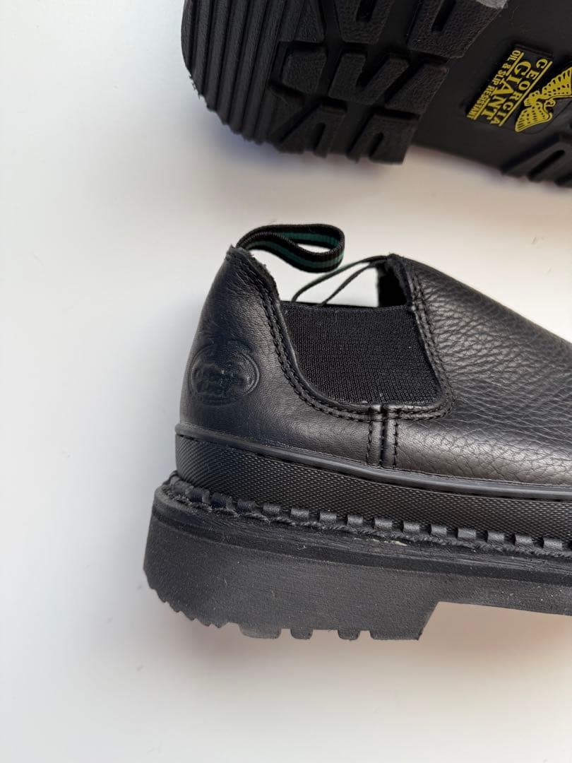 ia Boot ジャイアントロメオワークシューズ サイドゴア ブラック