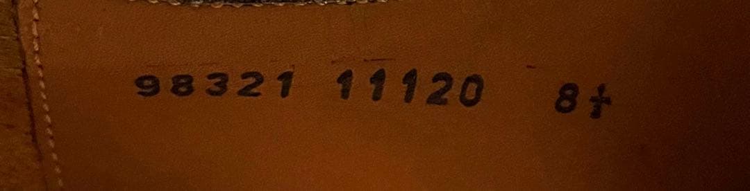 ジャランスリワヤ ストレートチップ 8 1/2