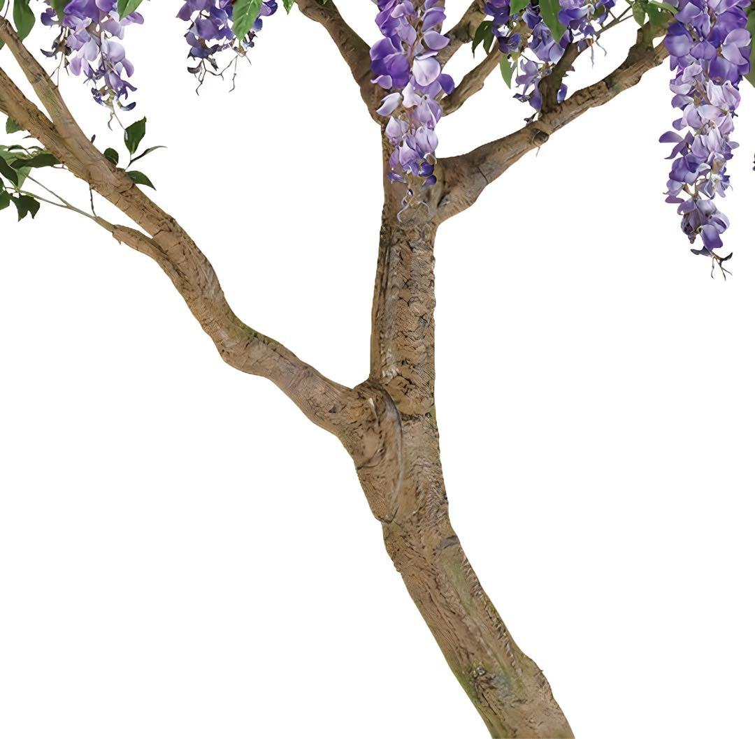 光触媒　人工観葉植物　ウォールグリーン　フェイクグリーン　藤コアッド鉢付き