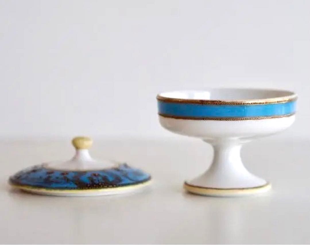 里帰りオールドノリタケ ( Noritake) トリンケットボックス（小）