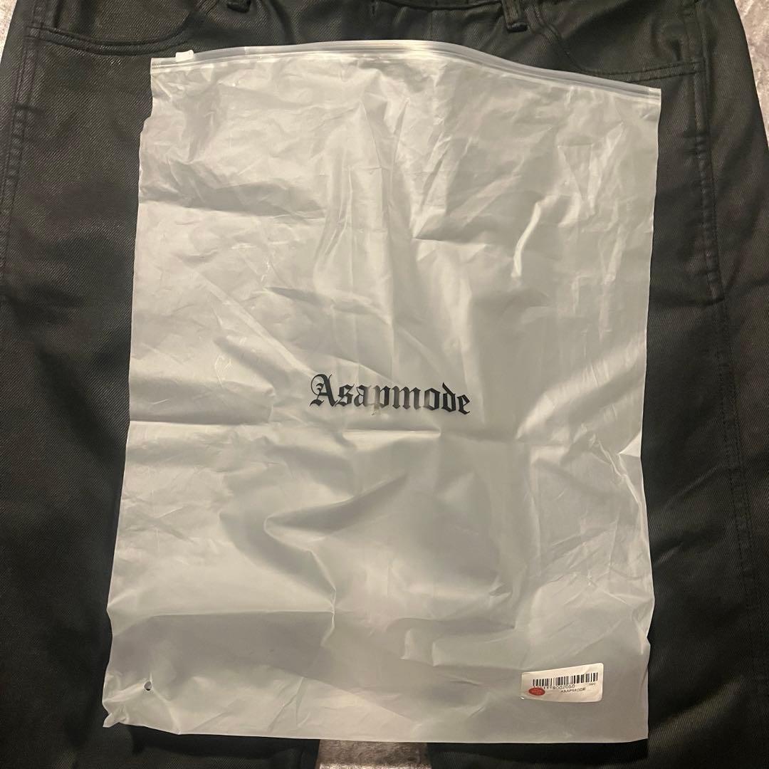 パンツ asapmode Waxed Stacked Pants M