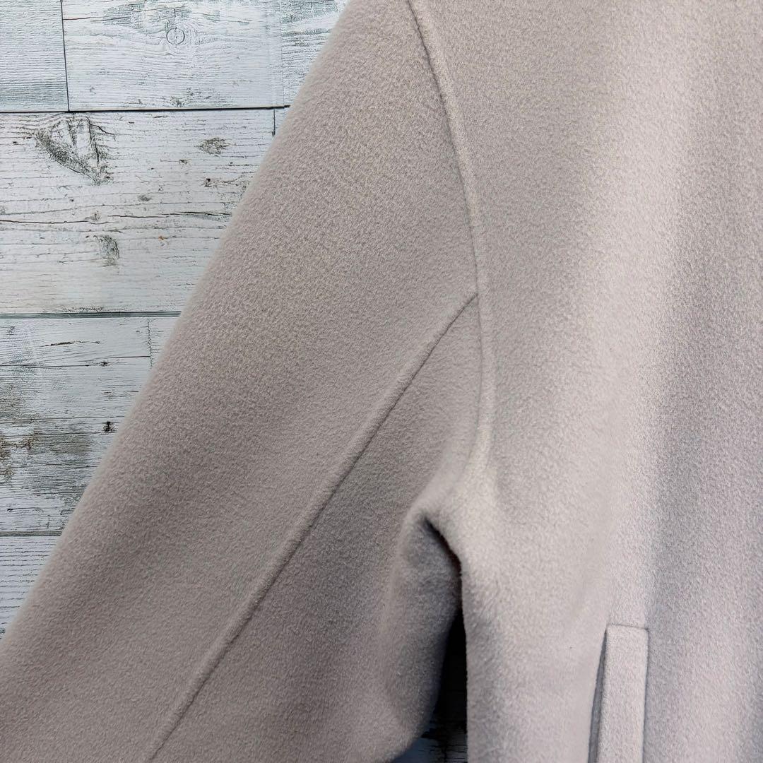 22年モデル　スローブイエナ　HAMILTONダブルフェイスウールショートコート