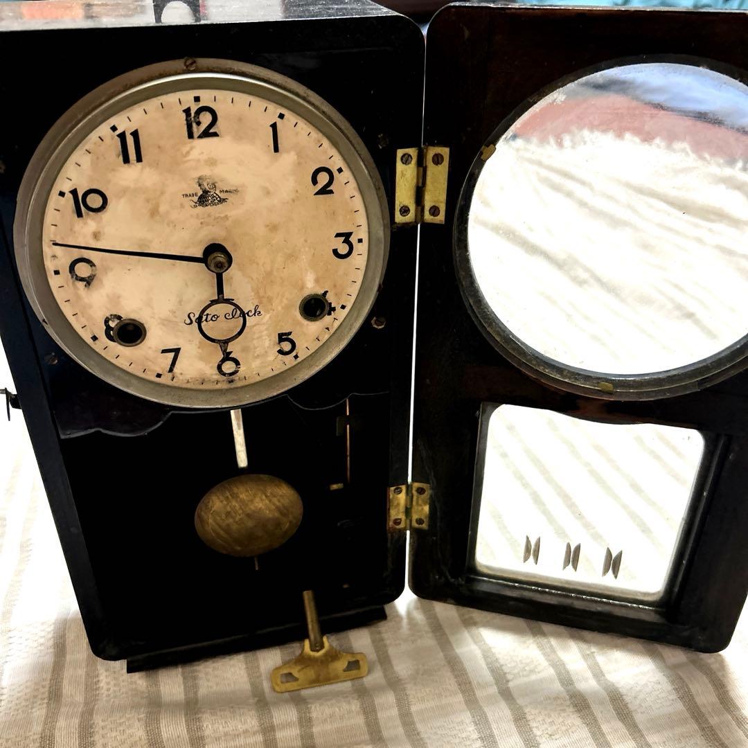 振子時計　骨董　レトロ