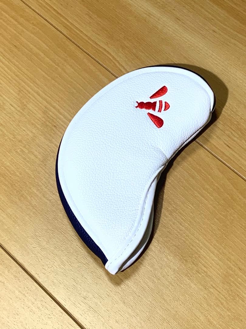 RODDIO(ロッディオ)アイアンカバー９枚セット★Ｗｈｉｔｅ×Ｂｌｕｅライン