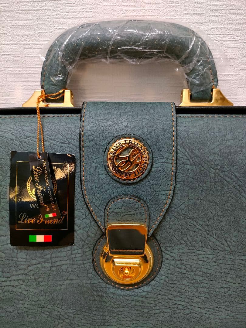 LIVE FRIEND COLLECTION ダレスバッグ ドクターバッグ 鍵付