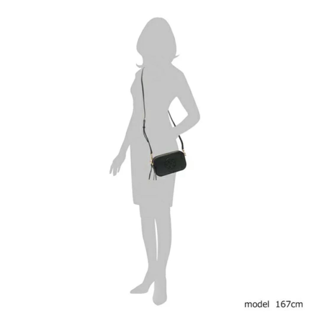 【未使用級】TORY BURCHトリーバーチ ショルダーバッグ ミラー ブラック