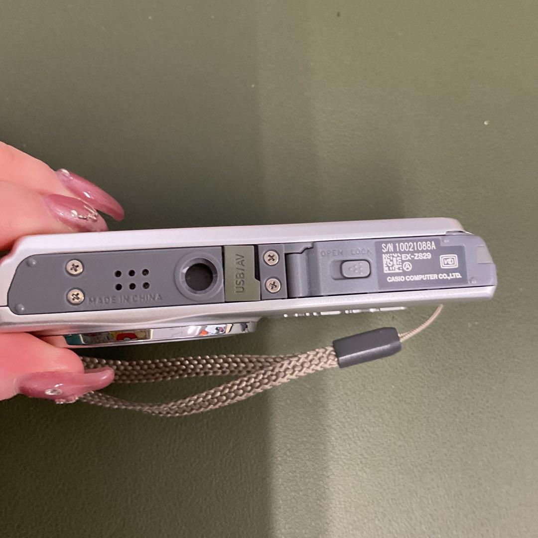 K4847 CASIO EXILIM EX–ZS29 デジタルカメラ