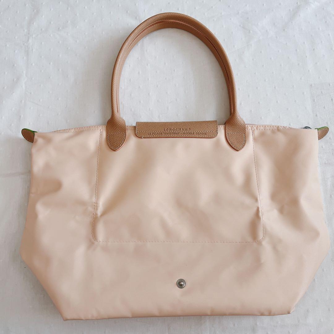 ロンシャン　ルプリアージュLサイズ　トートバッグ　ベージュ