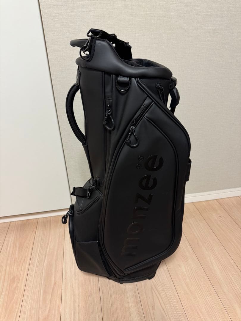monzee ブラック キャディバッグ