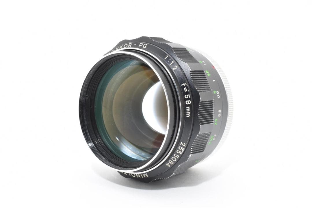 【美品】ミノルタ MINOITA MC ROKKOR PG 58mm F1.2