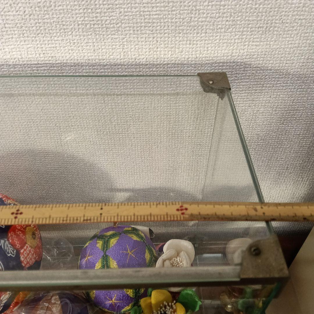 ディスプレイケース　No.1　昭和レトロ・ガラス製・飾りケース