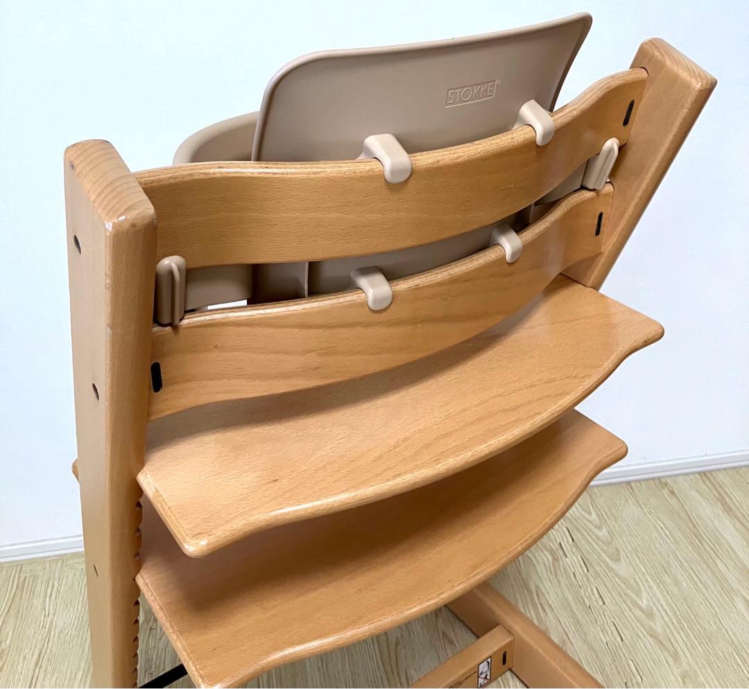 送料無料 ストッケ トリップトラップ 6ナンバー ベビーガード 延長グライダー付